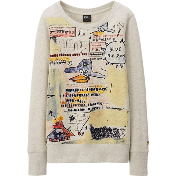 Uniqlo Tops - Uniqlo SPRZ NY Basquiat Sweatshirt Limited Edition